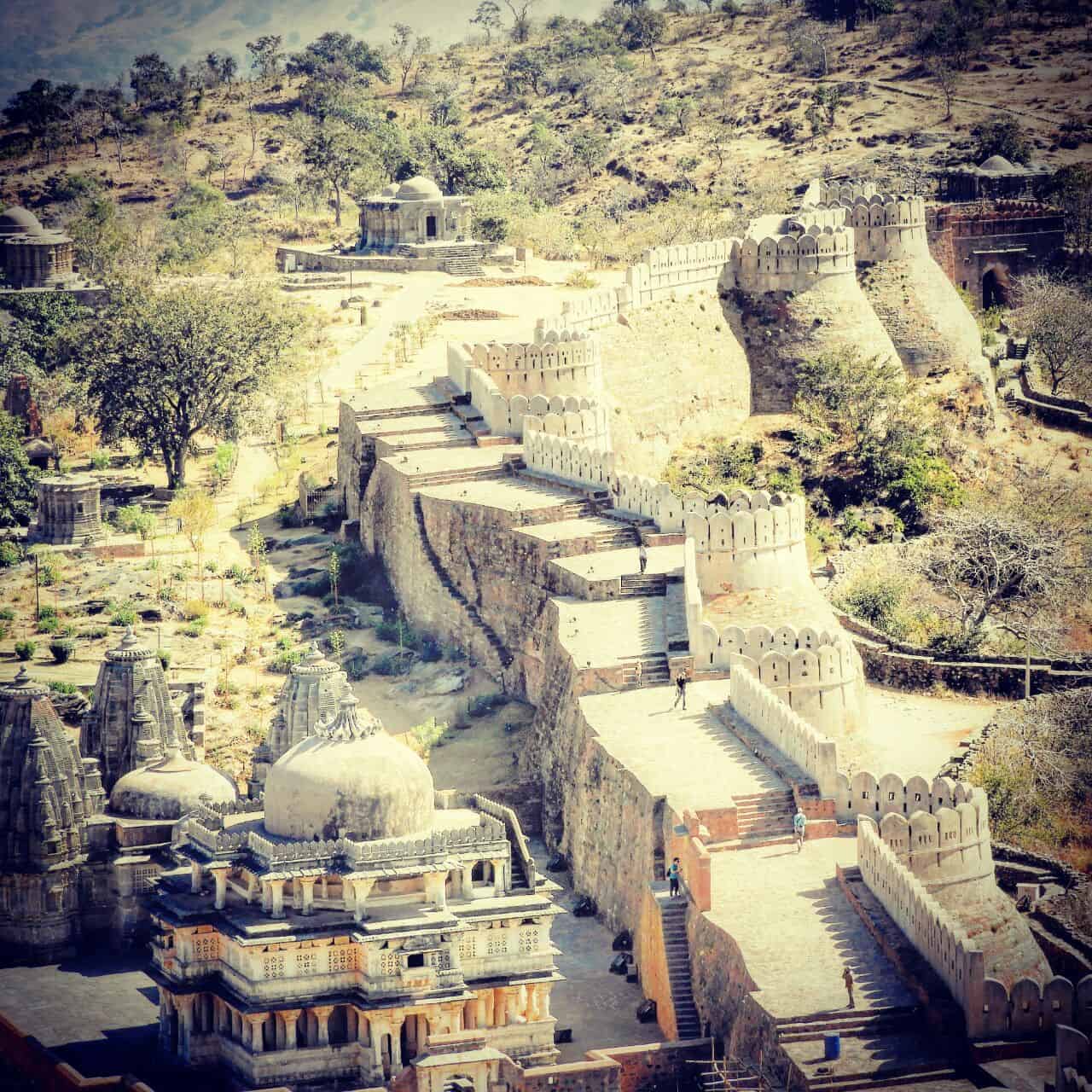 Kumbhalgarh fort wall