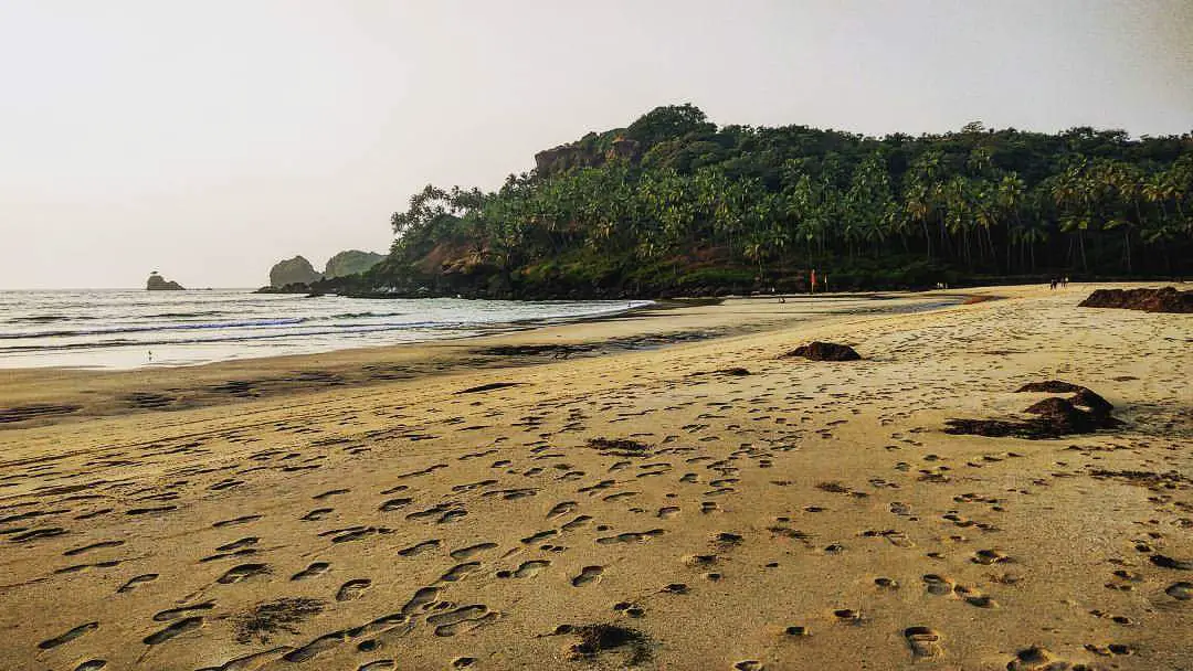 Secluded Goan beach