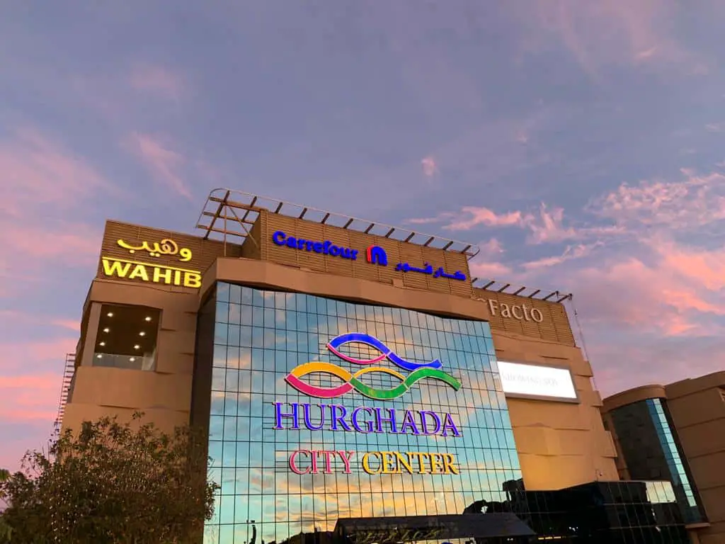 Local Mall next to Hilton Hurghada Plaza