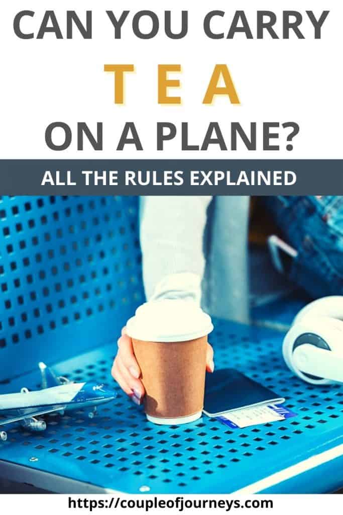 Tea on a plane - Pin