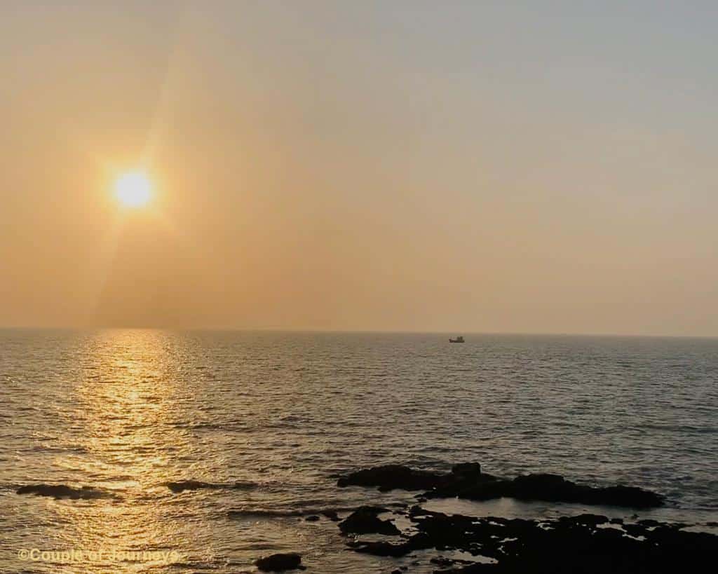 Sunset at Anjuna Beach
