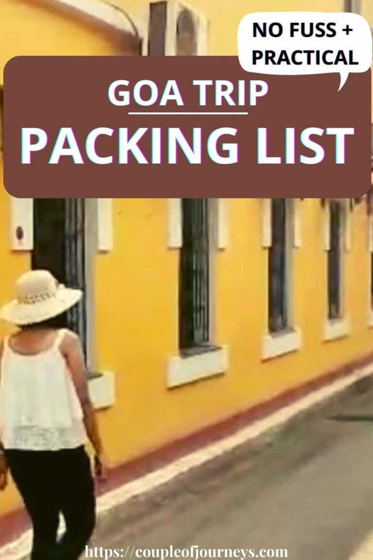What to pack for a Goa trip: A Practical No-Fuss List + Guide 2026