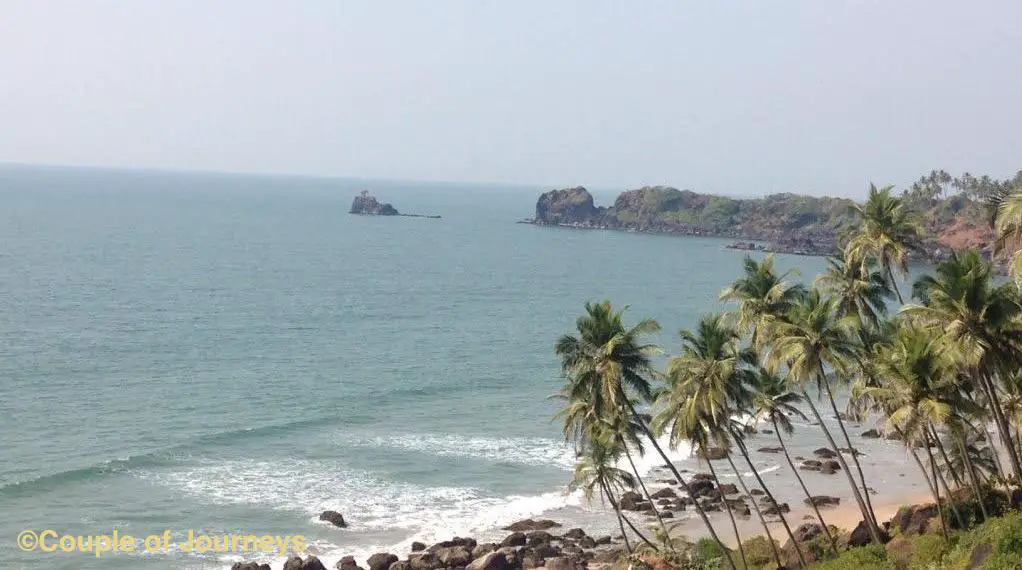 View from Cabo de Rama Goa
