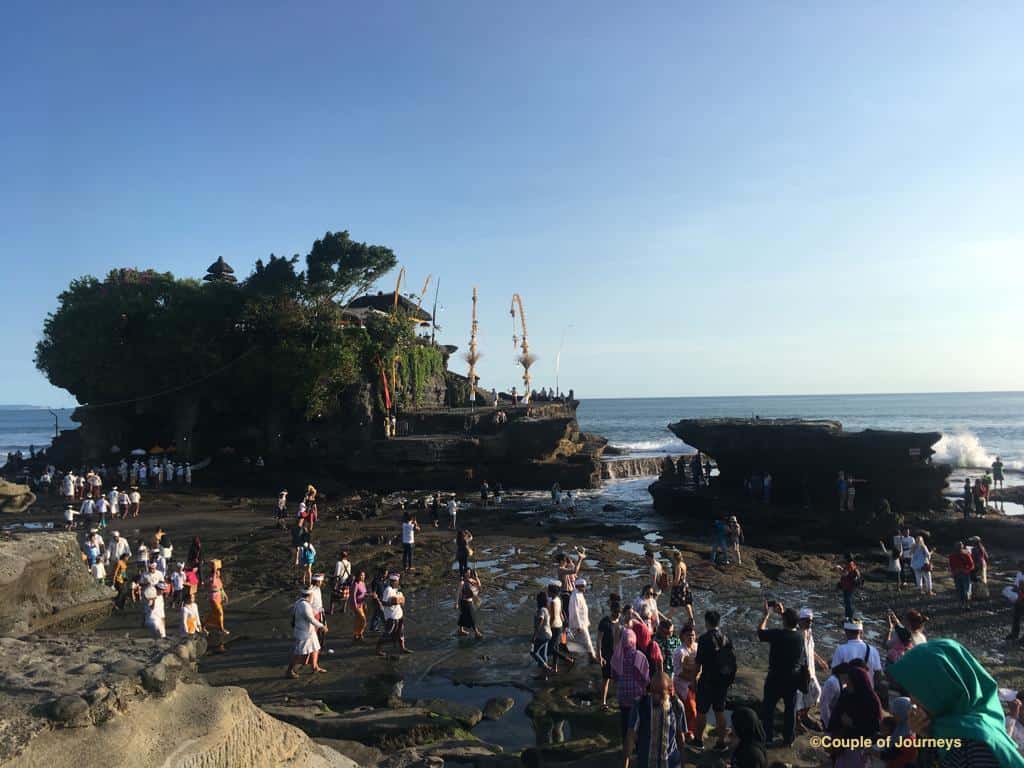 Low tide at Tanah Lot