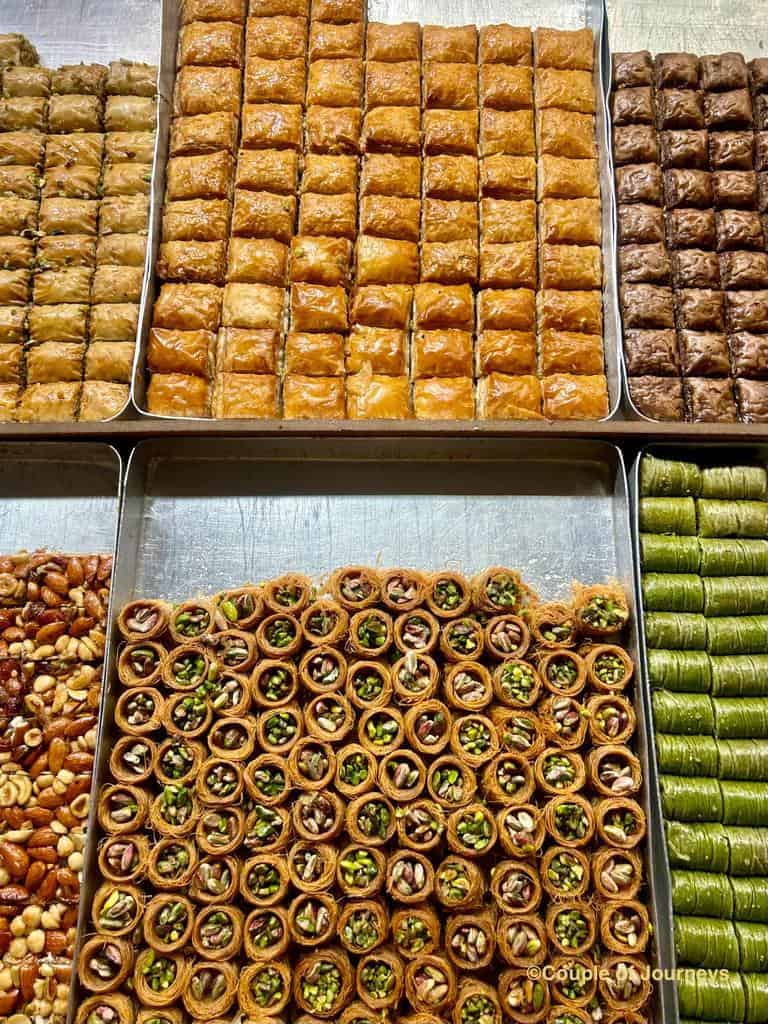 Baklava and Kadayf Istanbul