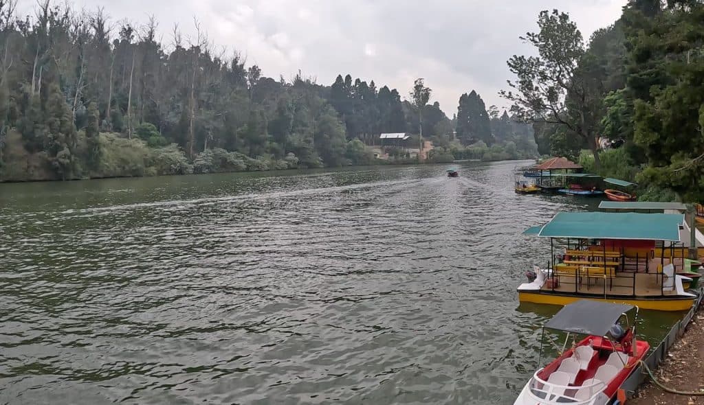 A picture of the Ooty Lake